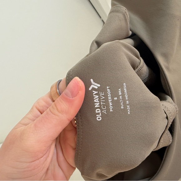 Old Navy Active Powersoft Army Green Athletic Dress Small Tennis Pickleball - Picture 9 of 10